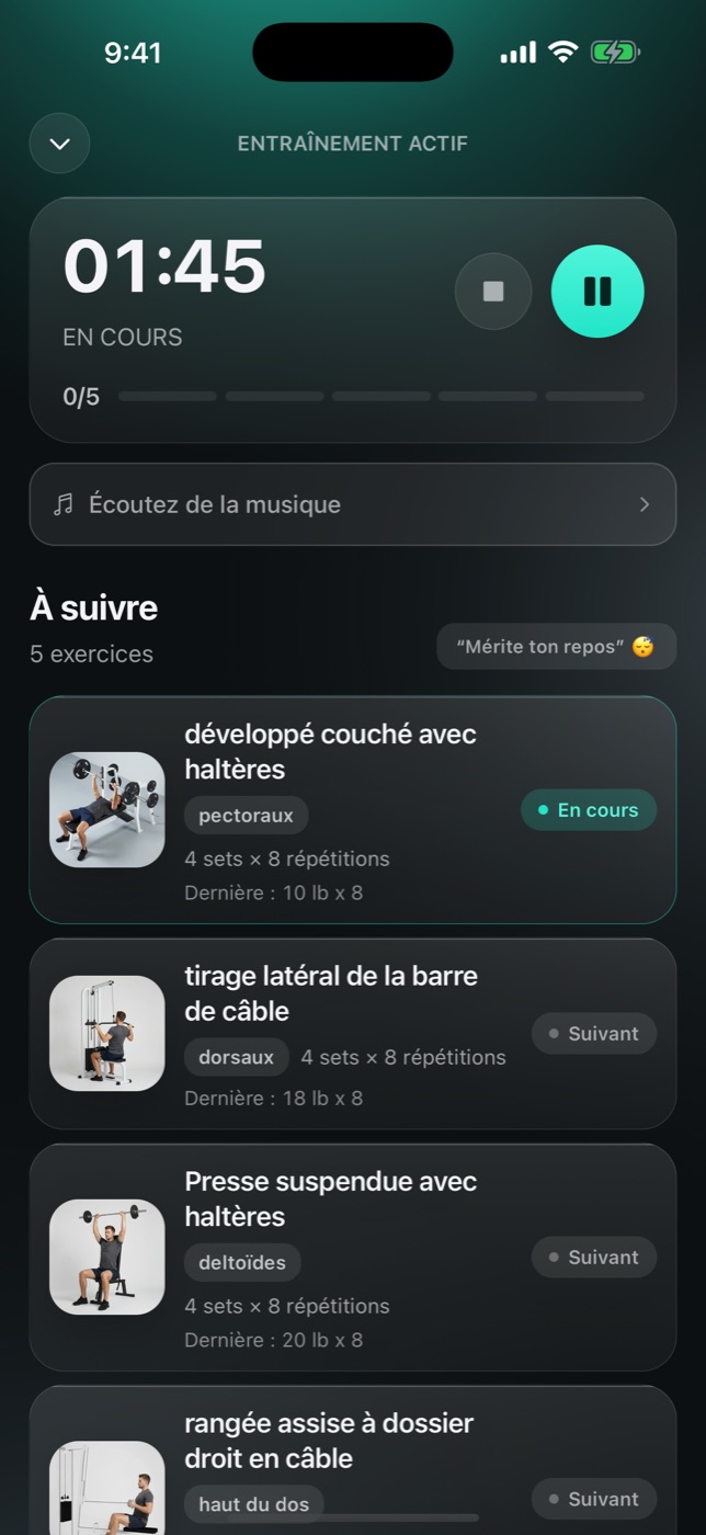 Séance active Gymbora avec minuteur