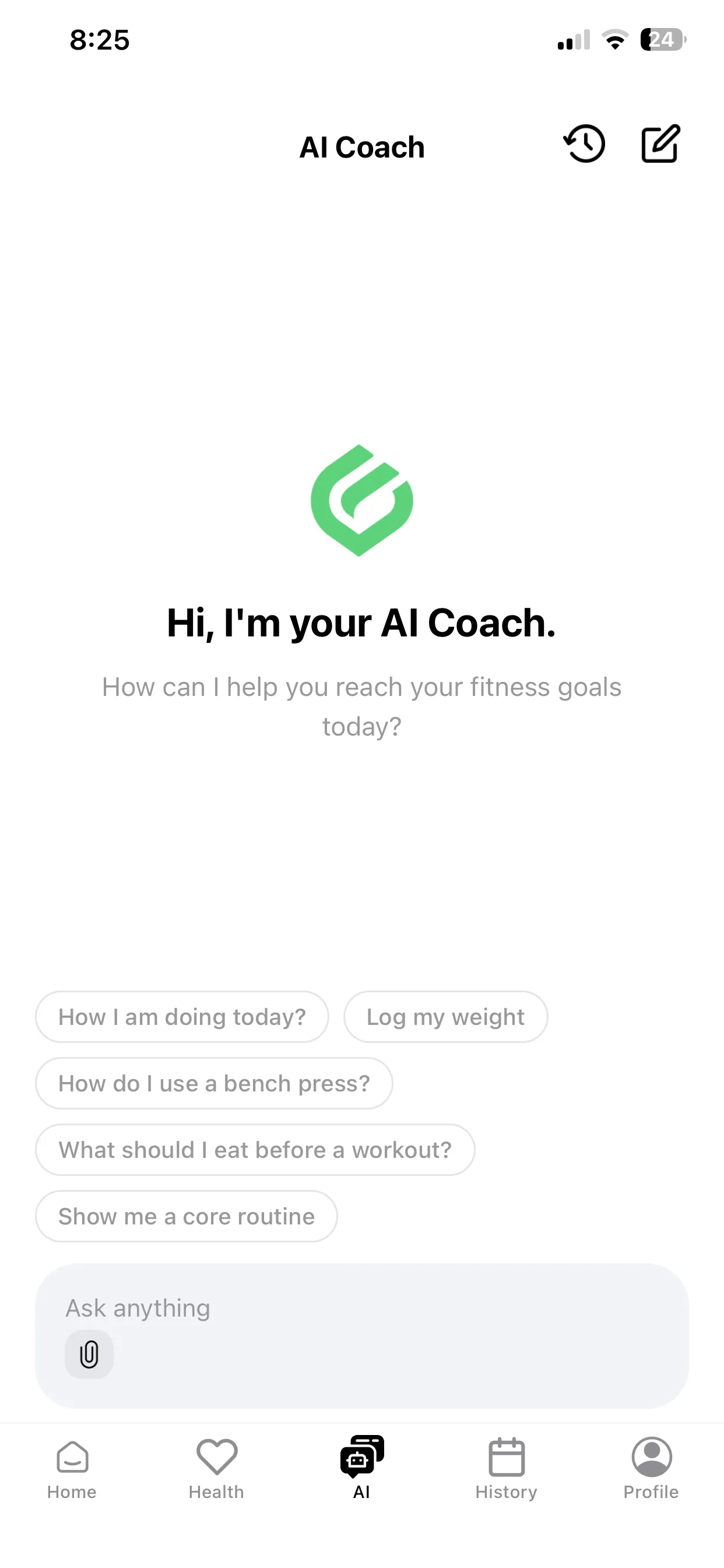 Gymbora AI Coach